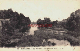 CPA BACCARAT - MEURTHE ET MOSELLE - LA MEURTHE - Baccarat