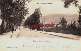 CPA TOUL - MEURTHE ET MOSELLE - AVENUE DE LA GARE - Toul