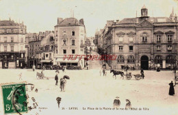 CPA LAVAL - MAYENNE - PLACE DE LA MAIRIE - Laval