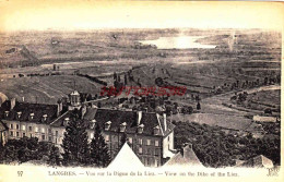 CPA LANGRES - HAUTE MARNE - VUE SUR LA DIGUE DE LA LIEZ - Langres