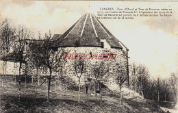 CPA LANGRES - HAUTE MARNE - TOUR D'ORVAL - Langres