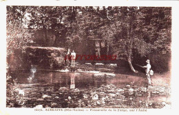 CPA AUBERIVE - HAUTE MARNE - PASSERELLE DE LA FORGE - Auberive