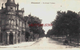 CPA CHAUMONT - HAUTE MARNE - BOULEVARD VOLTAIRE - Chaumont
