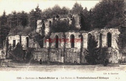 CPA TROIS FONTAINES - HAUTE MARNE - L'ABBAYE - Other & Unclassified