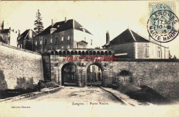 CPA LANGRES - HAUTE MARNE - PORTE NEUVE - Langres