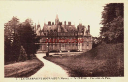 CPA LA CHAMPAGNE BOURSAULT - MARNE - LE CHATEAU - Other & Unclassified