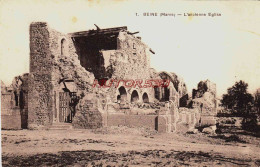 CPA BEINE - MARNE - L'ANCIENNE EGLISE - Autres & Non Classés