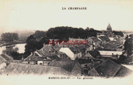 CPA MAREUIL SUR AY - MARNE - VUE GENERALE - Mareuil-sur-Ay