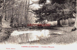 CPA VIENNE LE CHÃ‚TEAU - MARNE - FONTAINE D'HOUYETTE - Autres & Non Classés