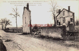 CPA SOMMESOUS - MARNE - RUINES GUERRE 1914-18 - MAISONS BOMBARDEES - Other & Unclassified