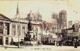 CPA REIMS - MARNE - PLACE ROYALE - Reims