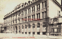 CPA REIMS - MARNE - ECOLE PROFESSIONNELLE - RUE LIBERGIER - Reims