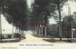 CPA REIMS - MARNE - ROUTE DE FISMES - LA GARENNE DE GUEUX - AUTOMOBILE - Reims