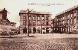 CPA REIMS - MARNE - RUINES GUERRE 1914-18 - PLACE ROYALE - Reims