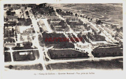 CPA CHALONS SUR MARNE - MARNE - LE CAMP - QUARTIER NATIONAL PRIS EN BALLON - Châlons-sur-Marne