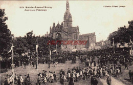 CPA SAINTE ANNE D'AURAY - MORBIHAN - ARRIVEE DES PELERINAGES - Sainte Anne D'Auray