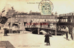 CPA LORIENT - MORBIHAN - LE PONT TORNANT - PUB PICON - Lorient