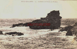 CPA BELLE ILE EN MER - MORBIHAN - ROCHERS - LE CHIEN - Belle Ile En Mer