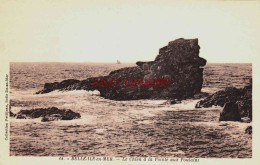 CPA BELLE ILE EN MER - MORBIHAN - ROCHERS - LE CHIEN - Belle Ile En Mer