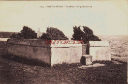 CPA PORT NAVALO - MORBIHAN - TOMBEAU D'UN PETIT MOUSSE - Andere & Zonder Classificatie