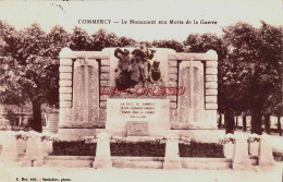 CPA COMMERCY - MEUSE - LE MONUMENT AUX MORTS - Commercy