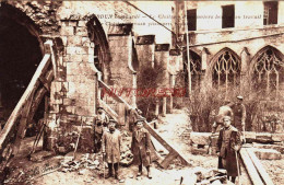 CPA VERDUN - MEUSE - RUINES GUERRE 1914-18 - PRISONNIERS BOCHES AU TRAVAIL - Verdun