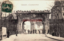 CPA VERDUN - MEUSE - PORTE SAINT PAUL - Verdun