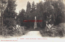 CPA NANCY - MEURTHE ET MOSELLE - JARDIN DES PLANTES - BUSTE DE CREVAUX - Nancy