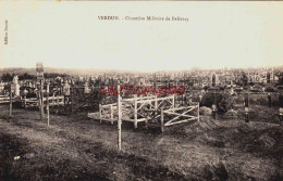 CPA VERDUN - MEUSE - CIMETIERE MILITAIRE DE BELLERAY - Verdun