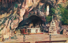 Postcard France Lourdes Miracle Cave - Lourdes