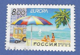 Russland / Rossija  2004  Mi.Nr. 1172 , EUROPA CEPT / Holiday / Ferien - Gestempelt / Fine Used / (o) - 2004