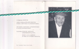 Jan Degryse-Kerckhof, Rumbeke 1901, 1998. Foto - Obituary Notices