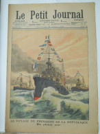 LE PETIT JOURNAL N°648 - 19 AVRIL 1903 - LE VOYAGE DU PRESIDENT EN PLEINE MER - EVENEMENTS ORAN MAROC - Le Petit Journal