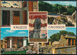 °°° 31133 - GREECE - CNOSSOS - A SHORT LOOKING - 1975 With Stamps °°° - Greece