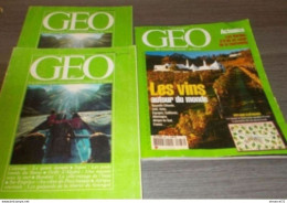 GEO Du N°1 Au N°286 Dont RRRR 2x Le  1er N° L'un Annoncé "n°1" Et L'autre "première édition" - Tourisme & Régions