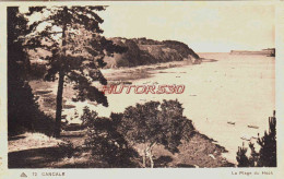 CPA CANCALE - ILLE ET VILAINE - LA PLAGE DU HOCK - Cancale