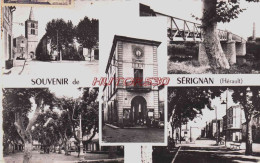 CPSM SERIGNAN - HERAULT - MULTIVUES - Autres & Non Classés