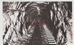 CPSM GANGES - HERAULT - TUNNEL DU FUNICULAIRE  DES GROTTE DES DEMOISELLES - Autres & Non Classés