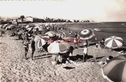 CPSM PALAVAS LES FLOTS - HERAULT - LA PLAGE - Palavas Les Flots