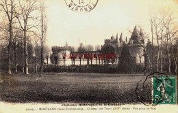 CPA MONTAGNE - GIRONDE - CHATEAU DES TOURS - Altri & Non Classificati