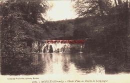 CPA MORIZES - GIRONDE - CHUTE AU MOULIN DE LAVIGNAGUE - Other & Unclassified