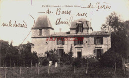 CPA AMBES - GIRONDE - CHATEAU LANSAC - Other & Unclassified