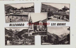 CPSM ALLEVARD LES BAINS - ISERE - MULTIVUES - Allevard