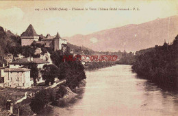 CPA LA SONE - ISERE - LE VIEUX CHATEAU FEODAL - Autres & Non Classés