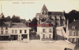 CPA AMBOISE - INDRE ET LOIRE - EGLISE SAINT DENIS - Amboise