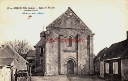 CPA ARDENTES - INDRE - EGLISE SAINT MARTIN - Other & Unclassified