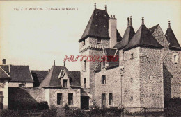 CPA LE MENOUX - INDRE - CHATEAU LE MANOIR - Sonstige & Ohne Zuordnung