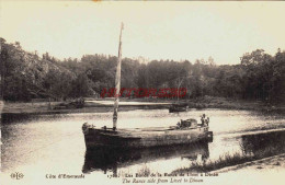 CPA LES BORDS DE LA RANCE - ILLE ET VILAINE - BATEAU - Other & Unclassified