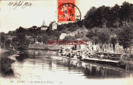 CPA VITRE - ILLE ET VILAINE - LES BORDS DE LA VILAINE - LAVANDIERES - Vitre