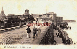 CPA SAINT MALO - ILLE ET VILAINE - LE SILLON - Saint Malo